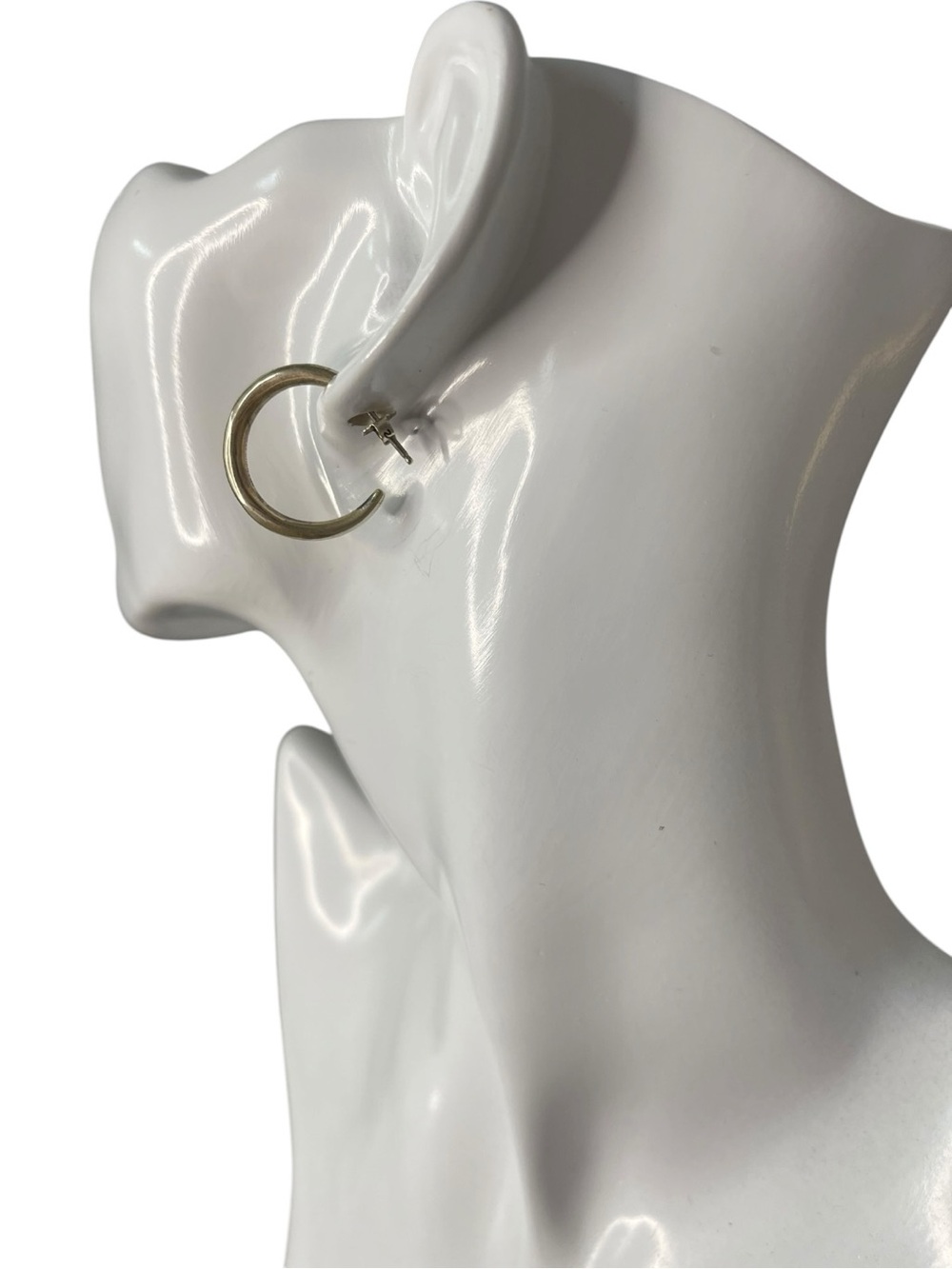 Chan Luu Petite Infinity Hoop Earrings Sterling Silver - Picture 7 of 10
